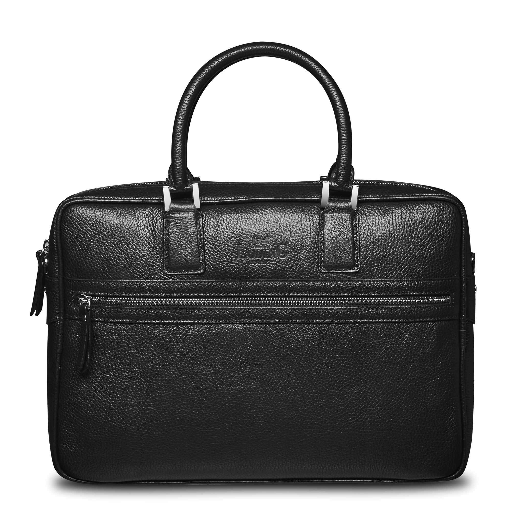 Mens full grain leather briefcase on sale