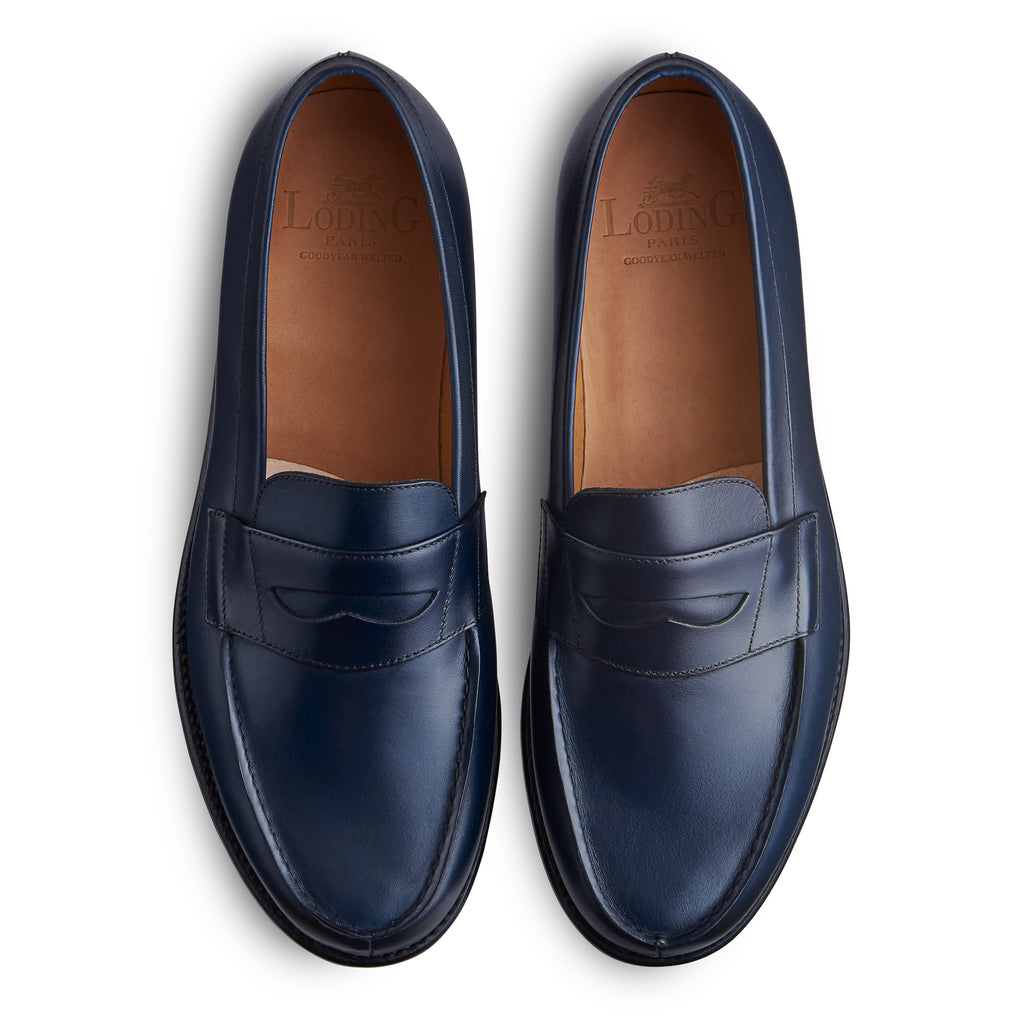 Chaussures Doudou Homme MR™ SLIP-ON en cuir respirant bleu Bleu