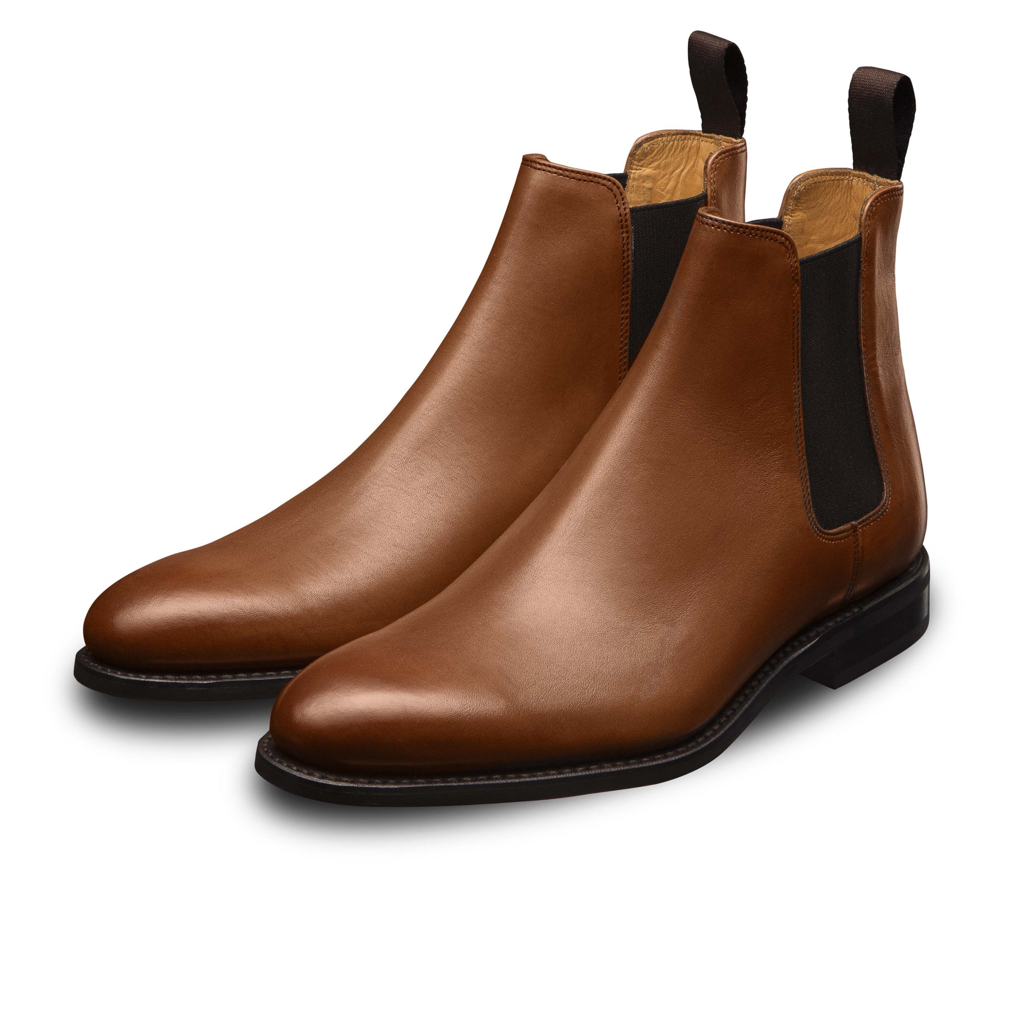 Goodyear welted Chelsea boots in full grain calfskin LodinG