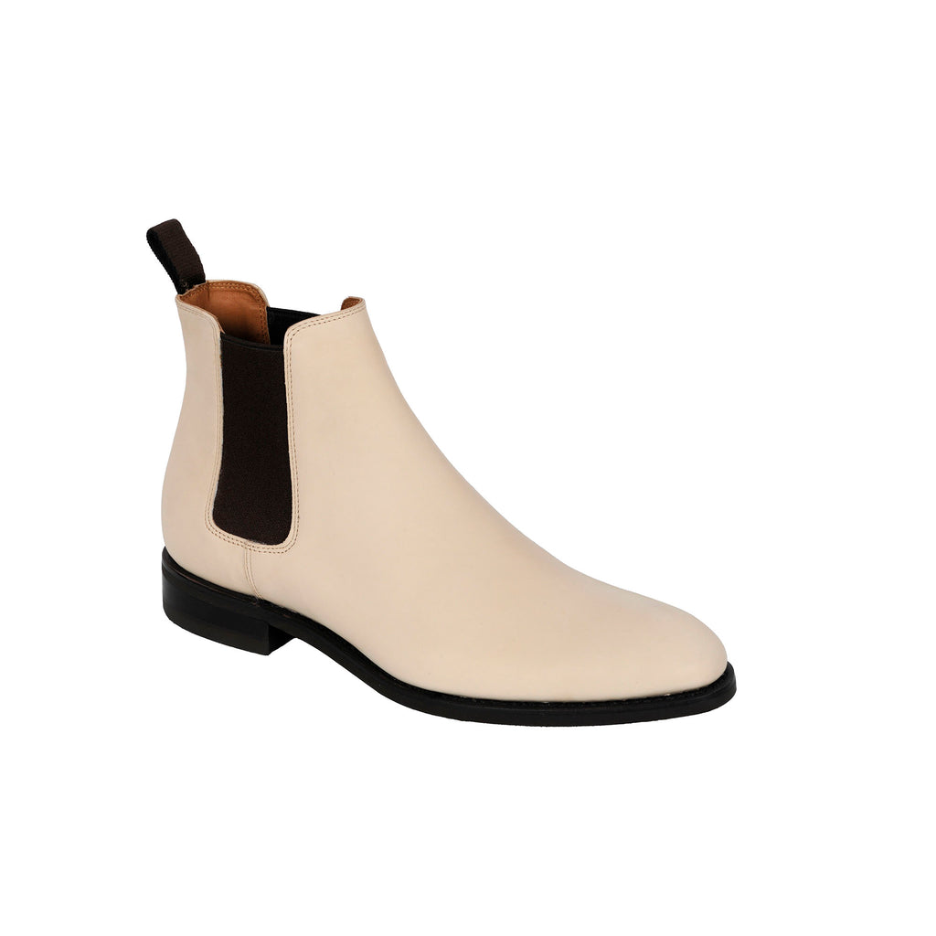 swatche, Bottines Chelsea cousu Goodyear en cuir de veau pleine fleur